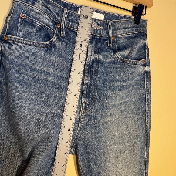 Mother Highwaisted Straight Flared Jeans - Picture 6 of 7